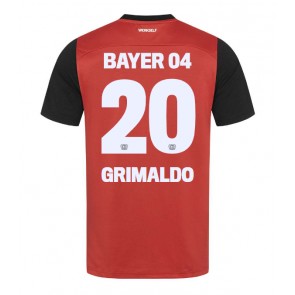 Bayer Leverkusen Alejandro Grimaldo #20 Domaci Dres 2024-25 Kratak Rukavima